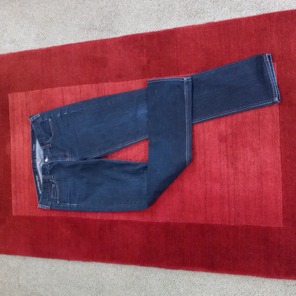 J. CREW WOMENS MATCHSTICK DENIM JEANS 29